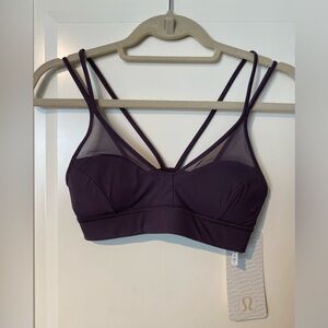 Lululemon Anew Bra NWT Purple Sz 4